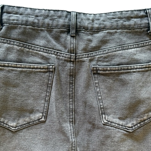 Forever 21 Black Denim Skirt Size Medium (M) - Picture 3 of 5